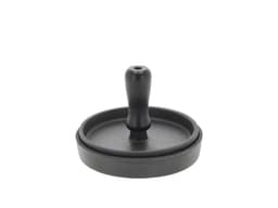 HOLM Hamburger press Dia 12 cm Black