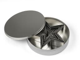 Blomsterbergs Cookie cutter set Star 9 pcs