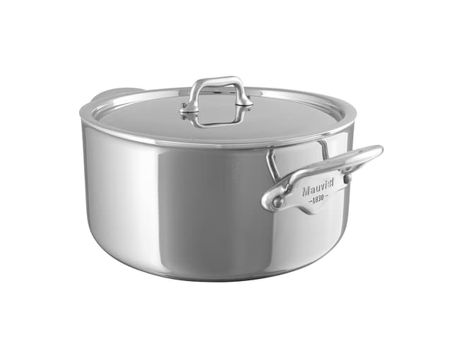 Mauviel Gryde med stållåg Steel