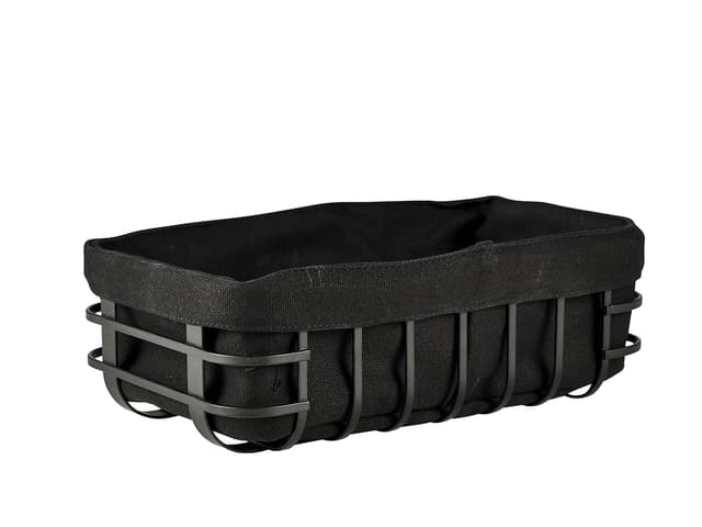 HOLM Bread Basket 27 x 17 x 9 cm Black