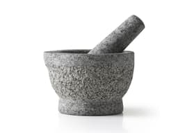 Mortar w/pestle 10 cm dia15 cm
