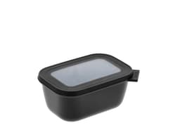 Mepal Cirqula Rectangular bowl w.lid 750 ml Black
