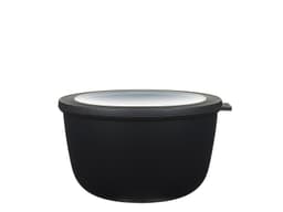 Mepal Cirqula Skål m/låg Dia. 19 x 11 cm 2000 ml Black