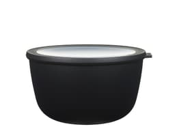 Mepal Cirqula Skål m/låg Dia. 22 x 13 cm 3000 ml Black