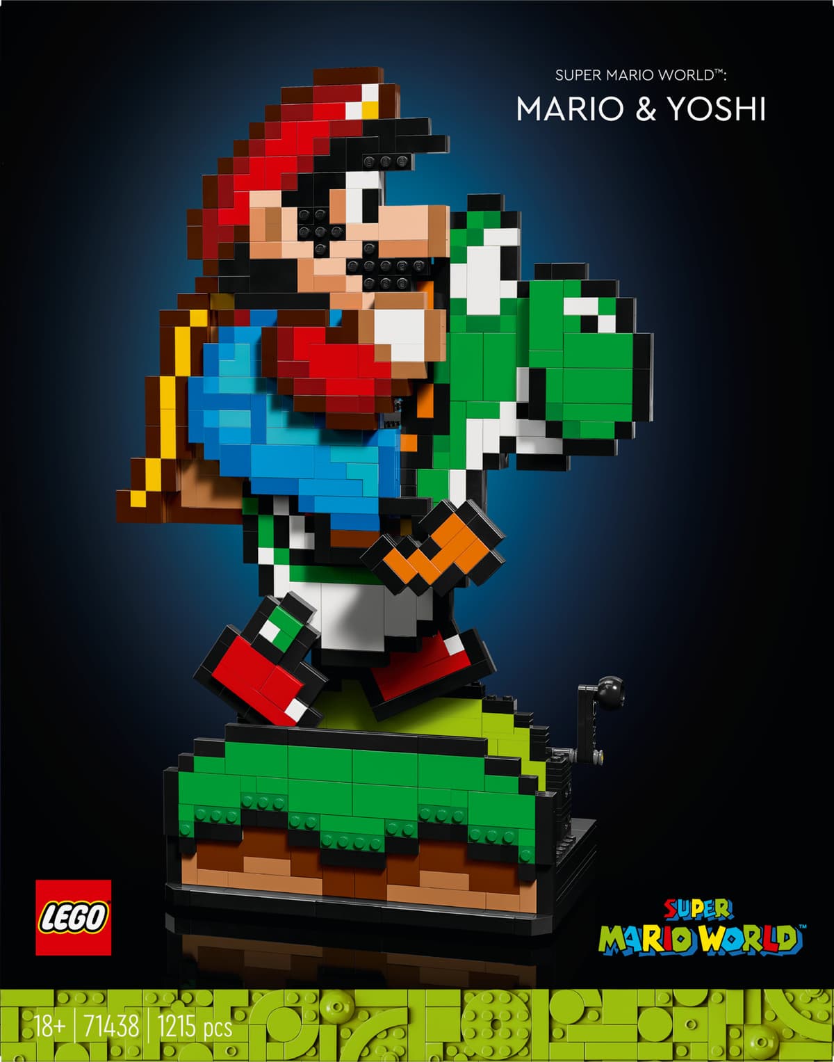 LEGO Super Mario Super Mario World Mario og Yoshi 71438