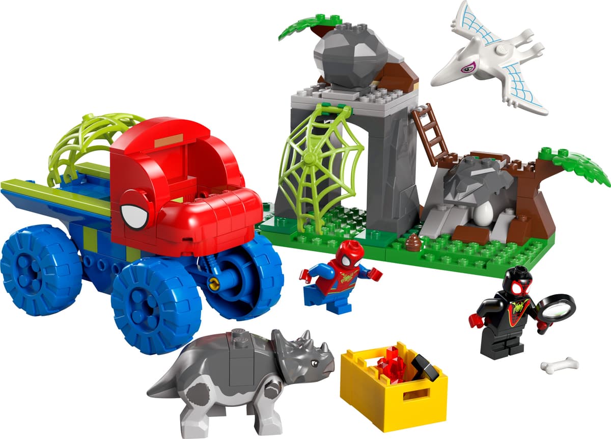 LEGO Spidey Team Spidey Dinotruck til unnsetning 11199 Elkjøp