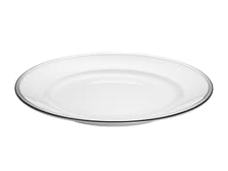 Pillivuyt Bistro Plate Dia 27 cm White/Platinum