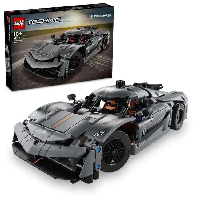 LEGO Technic Koenigsegg Jesko Absolut-hyperbil i grått 42173
