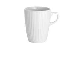 Pillivuyt Plissé Mug 27 cl White