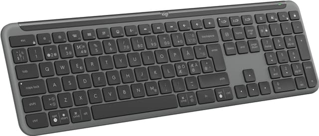 Logitech K950 Slim tastatur (grafitt)
