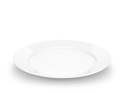 Pillivuyt Sancerre plate flat Dia 26 cm White