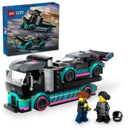 LEGO City Racerbil och biltransport 60406