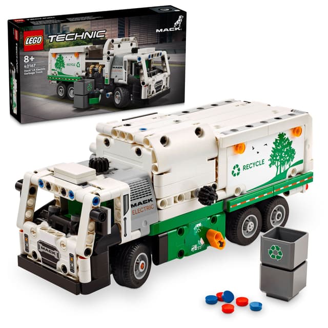 LEGO Technic Mack LR Electric søppelbil 42167