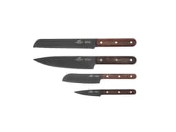 Sabatier Phenix Knife set 4 parts Black/Wood