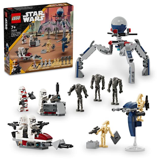 LEGO Star Wars Stridspakke med klonesoldat og kampdroide 75372