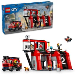 LEGO City Brandstation med brandbil 60414