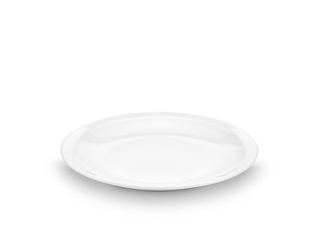 Pillivuyt Bourges plate flat Dia 16,5 cm White