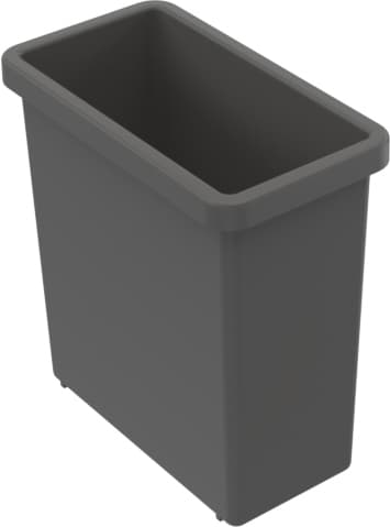 Epoq avfallsbeholder 2,8 l (mørkegrå)