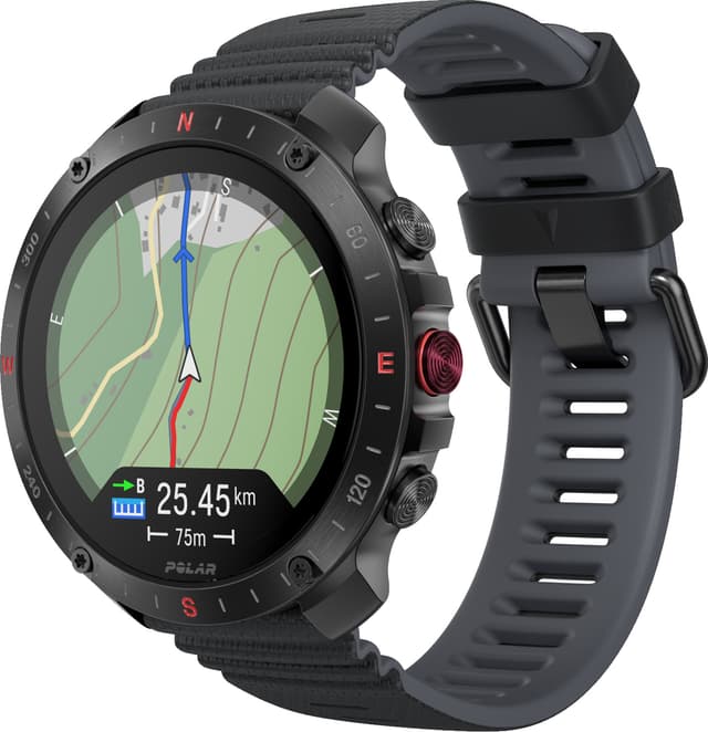 Polar Grit X2 Pro sportklocka S-L (svart)