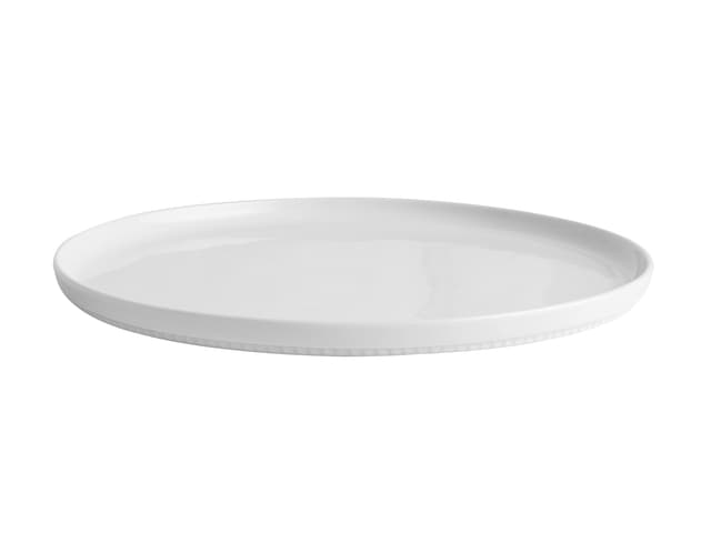 Pillivuyt Tallrik flat rak kant Vit