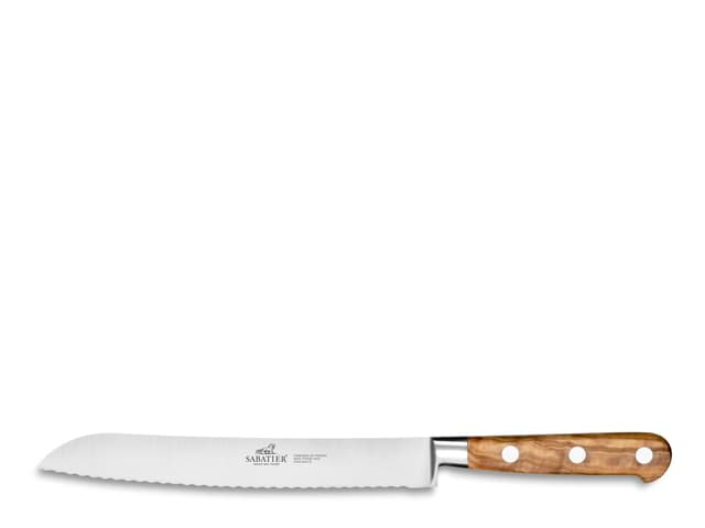 Lion Sabatier Brødkniv Steel/Olive wood