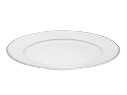 Pillivuyt Tallerken flat Hvit/Platina