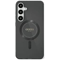 Guess Rhinestone MagSafe deksel Samsung Galaxy S25 - Svart