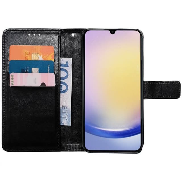 Wallet cover 3-kort Samsung Galaxy A26 5G - Sort