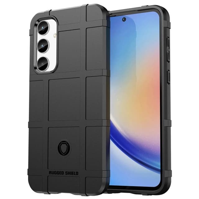 Rugged Shield kuori Samsung Galaxy A26 5G - Musta