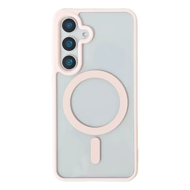 Acrylic MagSafe cover Samsung Galaxy S25 Plus - Pink Sand