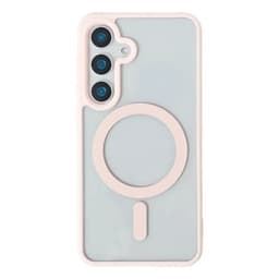 Acrylic MagSafe kuori Samsung Galaxy S25 Plus - Pink Sand