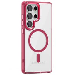 Acrylic MagSafe kuori Samsung Galaxy S25 Ultra - China Red