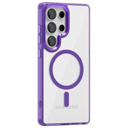 Acrylic MagSafe cover Samsung Galaxy S25 Ultra - Purple Pulse