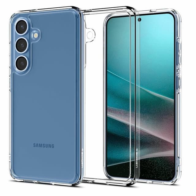 Spigen Ultra Hybrid skal Samsung Galaxy S25 Plus - Crystal clear