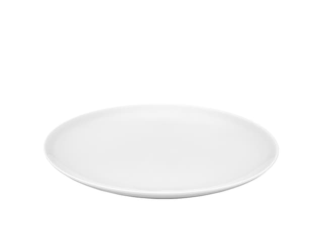 Pillivuyt Cecil plate flat Dia 21 cm White