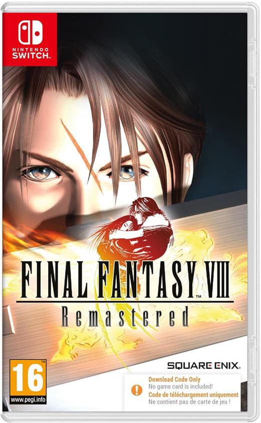 Final Fantasy VIII Remastered - Code in Box (Switch)