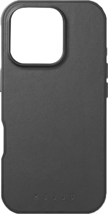Mujjo iPhone 16 Pro mobildeksel (sort)