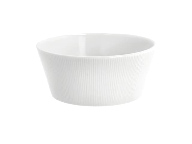 Pillivuyt Eventail Bowl Dia 15 cm 0.5 liter White