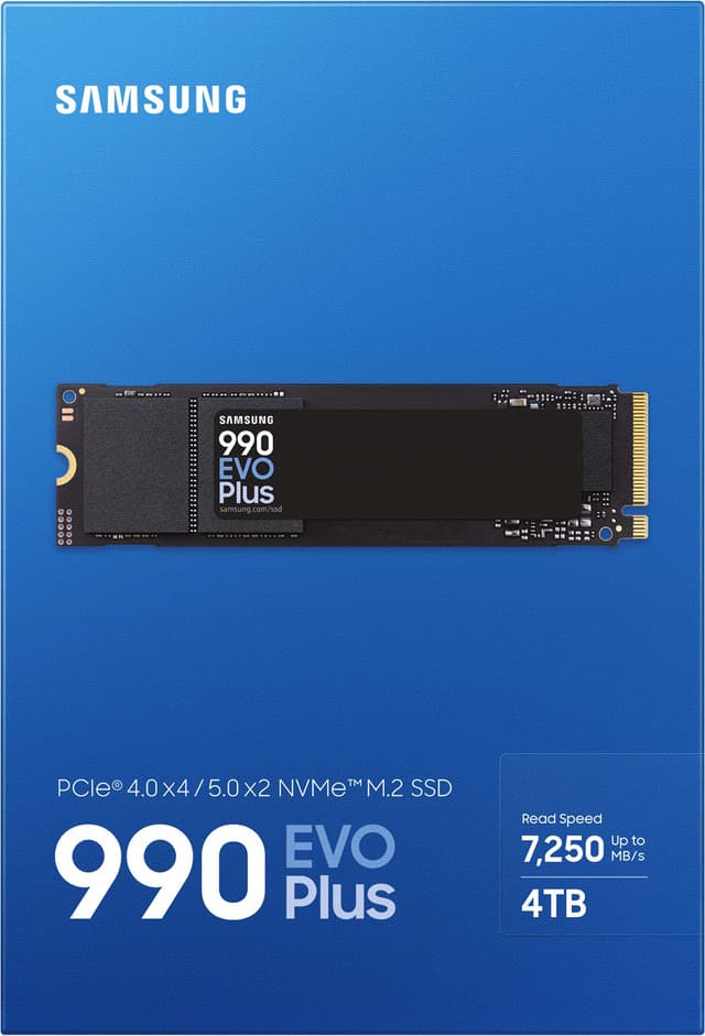 Samsung 990 EVO Plus intern SSD (4TB) - Elkjøp