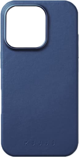 Mujjo iPhone 16 Pro mobiletui (blå)