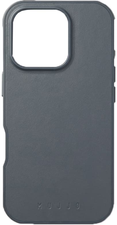 Mujjo iPhone 16 Pro mobiltelefonfodral (blått)