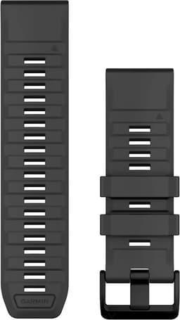 Garmin 26mm QuickFit Silicone klokkereim (grafitt)
