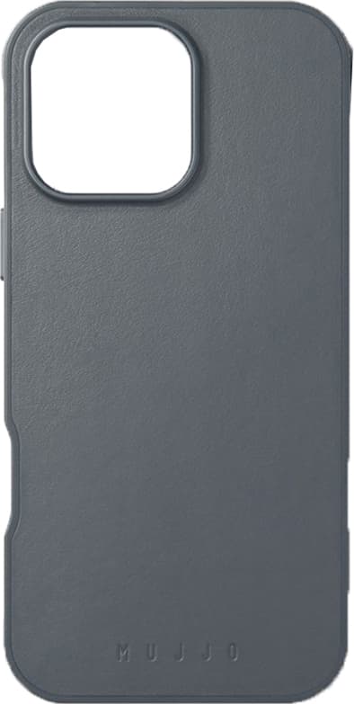 Mujjo iPhone 16 Pro Max mobiletui (Stålblå)