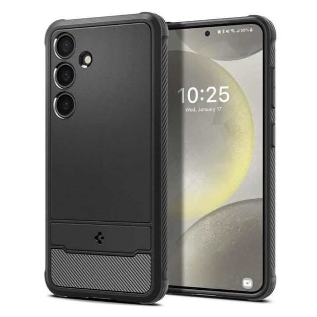 Spigen Rugged Armor deksel Samsung Galaxy S24 - Svart