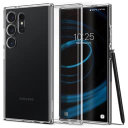 Spigen Liquid Crystal kuori Samsung Galaxy S24 Ultra - Crystal clear