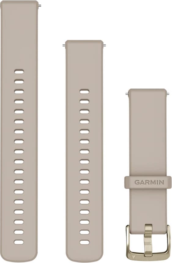 18mm QuickRelease Silicone klockarmband (grått)