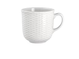 Pillivuyt Basket Mug Dia 9 x 9,4 cm 37 cl White