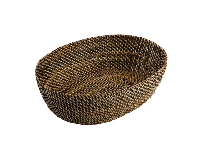 Pillivuyt Brödkorg oval Ljus/Mörkbrun
