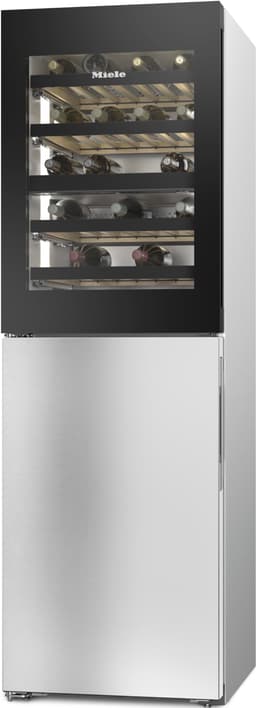 Miele vin-/fryseskap KWNS 4784 DE (frittstående, 44 flasker)