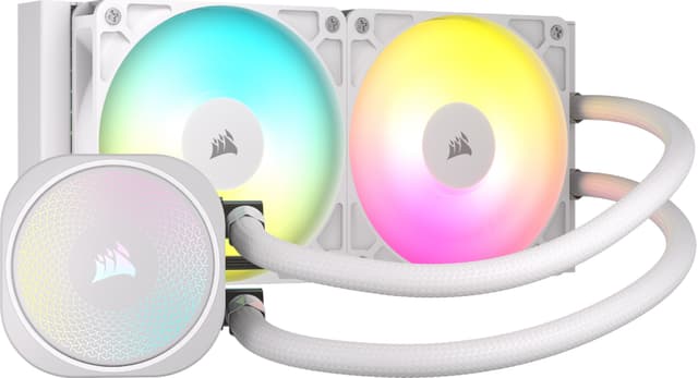 Corsair Nautilus 240mm RS ARGB CPU-vandkøler (hvid)